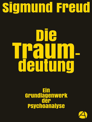 cover image of Die Traumdeutung